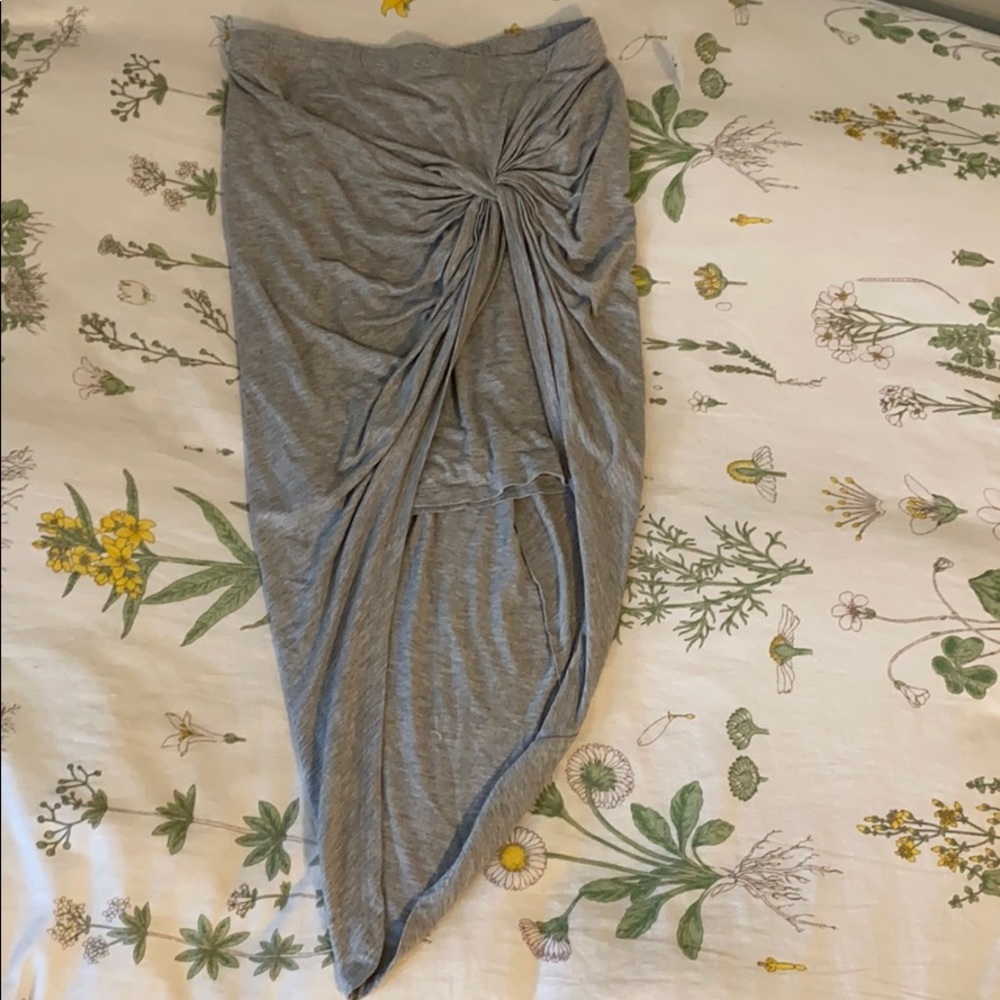 High-low skirt